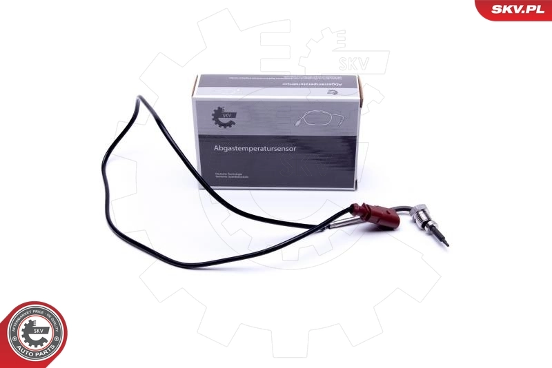 Sensor, exhaust gas temperature